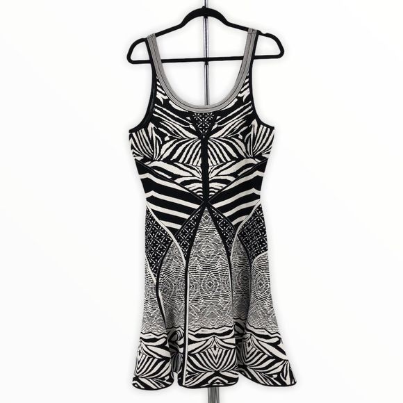 Diane Von Furstenberg Fanny Zebra Knit Dress - Picture 9 of 16